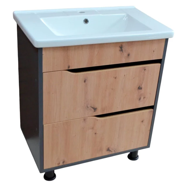 Mobila pentru baie 0381 (70)2S V (A566+D143)